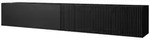 Mirjan24 Tv-Lowboard, Schwarz, Holzwerkstoff, Rechteckig,Rechteckig, 200x31x30...
