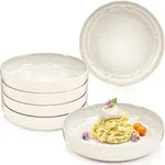 S&auml;nger Pastaschalen, Creme, Stein, 6-teilig, kratzfest, Essen & Trinken,...