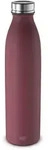 Alfi Isolierflasche Pure Bottle, Brombeere, Metall, 0,75 L, doppelwandig, schlag- und