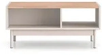 Selsey Couchtisch, Taupe, Metall, Rechteckig, 90x40x60 cm, Wohnzimmer,