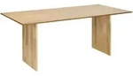 Beliani Esstisch, Hellbraun, Holzwerkstoff, 6-Sitzer, Quadratisch, 90x75x180 cm,