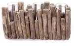 Creedwood Vase, Natur, Holz, 18 cm, Dekoration, Vasen, Bodenvasen