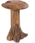 Creedwood Hocker, Natur, Holz, 30x47x30 cm, Wohnzimmer, Hocker