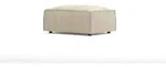 S-Style Hocker, Beige, Kunststoff, Echtholz,Buche, Birke, 1-Sitzer, F&uuml;llung: