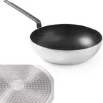 Hendi Pfanne, Silber, Metall, 30x25x25 cm, Kochen, Pfannen, Bratpfannen