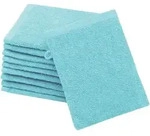 Zollner Waschhandschuh,, Blau, Textil, 16x21 cm, Oeko-Tex&reg; Standard 100,