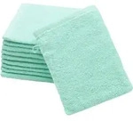 Zollner Waschhandschuh,, Gr&uuml;n, Textil, 16x21 cm, Oeko-Tex&reg; Standard 100,