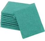 Zollner Waschhandschuh,, T&uuml;rkis, Textil, 16x21 cm, Oeko-Tex&reg; Standard 100,