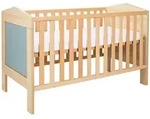arthur berndt Babybett, Salbeigr&uuml;n, Eiche, Holzwerkstoff, Blauer Engel,...