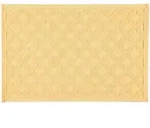 Rhomtuft Badematten, Gelb, Textil, 60x90 cm, Badtextilien, Badematten