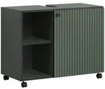 Trendteam Waschbeckenunterschrank, Gr&uuml;n, Holzwerkstoff, 80x64x42 cm,...