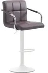 CLP Barhocker, Braun, Metall, 54x91x46 cm, Esszimmer, Barm&ouml;bel, Barhocker