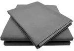 wometo Bettw&auml;sche, Dunkelgrau, Textil, 155x220 cm, Oeko-Tex&reg;, Schlaftextilien,