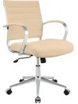 CLP Drehstuhl, Creme, Metall, 57x90x62 cm, Arbeitszimmer, B&uuml;rost&uuml;hle, Drehst&uuml;hle