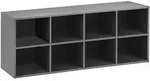 Costway Schuhbank, Grau, Holz, 102x41x30 cm, Garderobe, Garderobenb&auml;nke,...