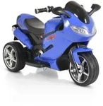 Moni Elektromotorrad, Blau, Kunststoff, 45x58x95 cm, male, Spielzeug,