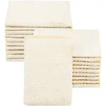 Zollner Waschhandschuh,, Gelb, Naturmaterialien, 16x22 cm, Badtextilien,...