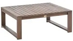 Beliani Garten, Dunkelbraun, Holz, Rechteckig, 75x35x90 cm, FSC 100%,...