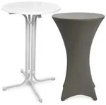Beautissu Stehtisch, Anthrazit, Metall, Rund, 70x110x70 cm, Esszimmer, Tische,