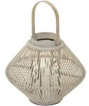 ECD-Germany Bambus, Natur, Holz, Bambus, 38x47x38 cm, Dekoration, Windlichter &