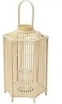 ECD-Germany Bambus, Natur, Holz, Bambus, 35x75x35 cm, Dekoration, Windlichter &