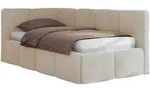MKS Jugendbett, Creme, Textil, Rechteckig, 90x200 cm, Oeko-Tex&reg;, Kinder- &