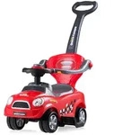 Costway Schiebewagen, Rot, Kunststoff, 89x84x43 cm, Spielzeug, Kinderspielzeug,