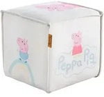 Roba Kinderhocker, Beige, Holzwerkstoff, Film/Serie/TV, 1-Sitzer, 27x25x27 cm,