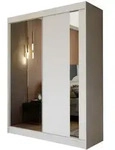 Masseno Schwebet&uuml;renschrank, Wei&szlig;, Holzwerkstoff, 4 F&auml;cher, Rechteckig,...