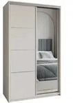 Masseno Schwebet&uuml;renschrank, Kaschmir, Holzwerkstoff, 5 F&auml;cher, 2 Schubladen,