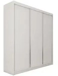 Masseno Schwebet&uuml;renschrank, Wei&szlig;, Holzwerkstoff, 7 F&auml;cher, Rechteckig,...
