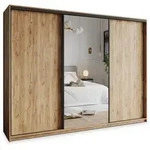 Masseno Schwebet&uuml;renschrank, Orange, Holzwerkstoff, 9 F&auml;cher, 4 Schubladen,