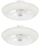 Globo Lighting Led, Wei&szlig;, Metall, Rund, 30x10x30 cm, Lampen & Leuchten, LED