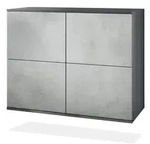 Vladon Kommode, Hellgrau, Holzwerkstoff, 92.5x73.5x35 cm, Wohnzimmer, Kommoden &
