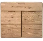 Livetastic Kommode, Wildeiche, Holz, Wildeiche, massiv, 1 Schublade(n) Schubladen,