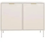 Selsey Sideboard, Kaschmir, Metall, 4 F&auml;cher, Rechteckig, 100.6x86x40 cm,