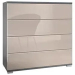 Vladon Kommode, Sand, Holzwerkstoff, 76x76x35 cm, Wohnzimmer, Kommoden &...