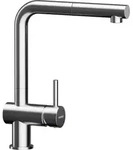 Schock K&uuml;chenarmatur Epos, Edelstahl, Metall, 5x31x21.5 cm, herausziehbarer Auslauf,