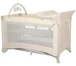 Lorelli Reisebett, Beige, Kunststoff, 70x127 cm, Babym&ouml;bel, Babybetten,...