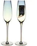 Intirilife Sektglas-Set, Transparent, Glas, 0.2 L, leicht zu reinigen, Essen &
