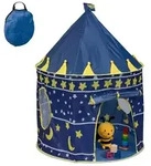 Relaxdays Spielzelt, Mehrfarbig, Textil, Kunststoff, Metall, 100x100 cm, Spielzeug,