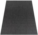 Paco Home Outdoorteppich, Anthrazit, Kunststoff, Rechteckig, 120x160 cm,