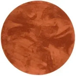 Pergamon Fellteppich, Terracotta, Textil, Rund, 120x120 cm, Teppiche & B&ouml;den,