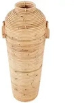 Beliani Dekovase, Natur, Naturmaterialien, 50 cm, Dekoration, Vasen, Bodenvasen