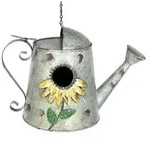 DanDiBo Vogelhaus, Grau, Metall, 35x45x20 cm, Gartenzubeh&ouml;r, Gartenpflege,
