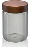 Gefu Vorratsdose Bokaro, Braun, Grau, 0,7 L, 10x14.1x10 cm, K&uuml;chenzubeh&ouml;r,