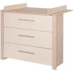 Roba Wickelkommode, Kaschmir, Holzwerkstoff, 3 Schubladen, 112x98x75 cm,...