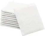 Zollner Waschhandschuh,, Wei&szlig;, Textil, 16x21 cm, Oeko-Tex&reg; Standard 100,