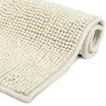 Beautissu Vorleger, Natur, Textil, 70x100 cm, Badtextilien, Badematten