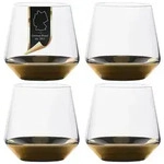 Intirilife Wasserglas, Transparent, Glas, 0.35 L, leicht zu reinigen, Essen &